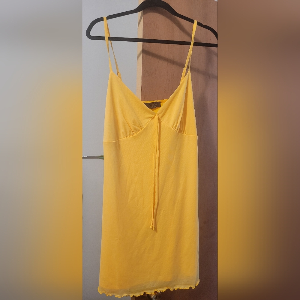 Yellow Women's Slip Dress